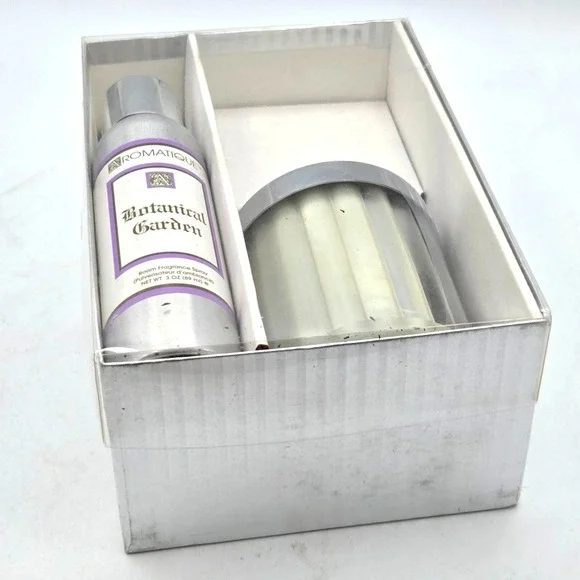 NEW in Box VINTAGE Romatique Botanical Garden Fragance Candle and Room Spray - Picture 3 of 6